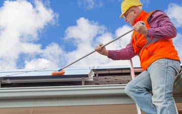 Chelvey Batch soft wash roof cleaning