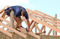 Chelvey Batch roof trusses